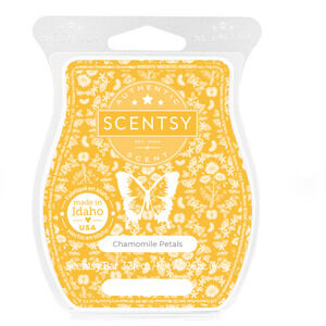 Scentsy Chamomile Petals Wax Bar Melt 3.2 oz Floral Apple Jasmine